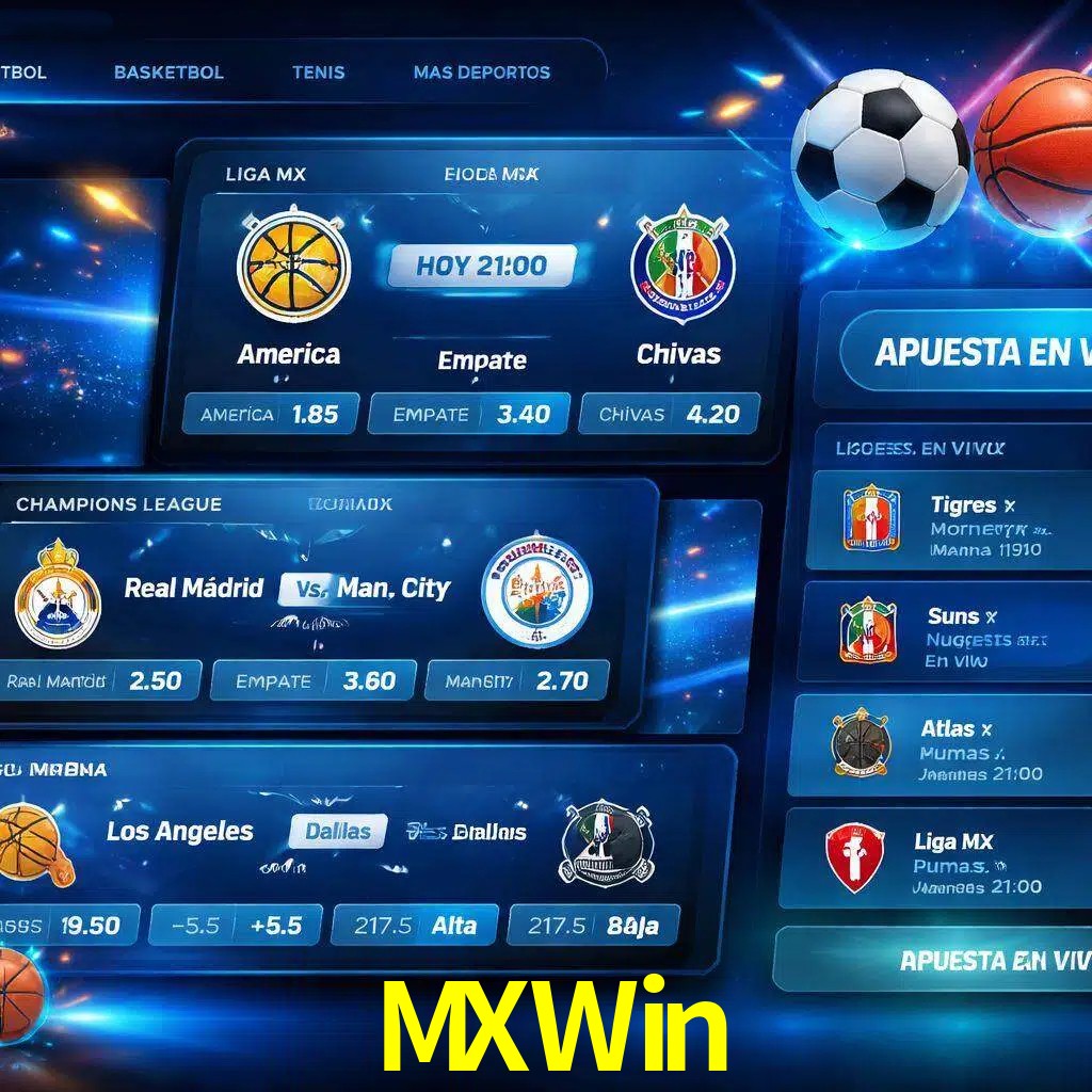 Mercados de apuestas deportivas MXWin para jugadores en México