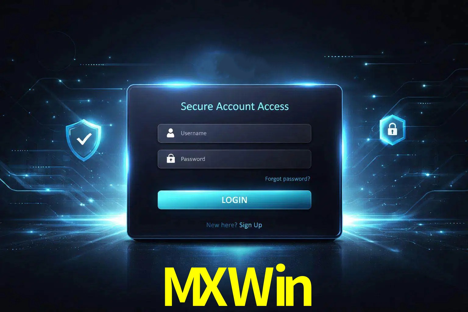 Pantalla de inicio de sesión de cuenta MXWin para usuarios en México