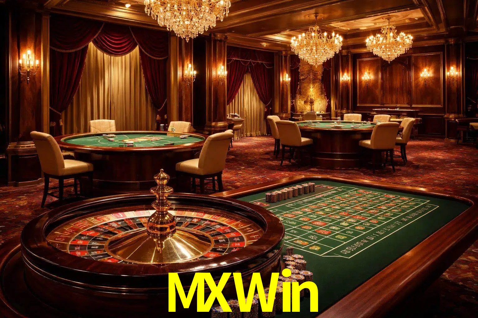 Una escena premium de mesa de casino en vivo con cartas, elementos de ruleta y un ambiente pulido de estudio de transmisión.